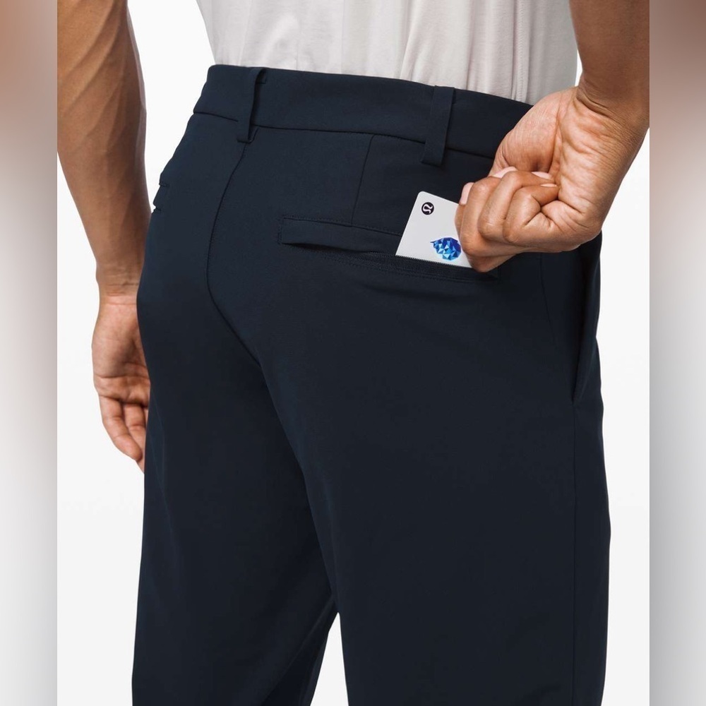 Lululemon Commission Pant Classic Warpstreme 30” True Navy - Picture 4 of 12